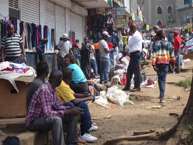 Straßenverkauf in Nairobi