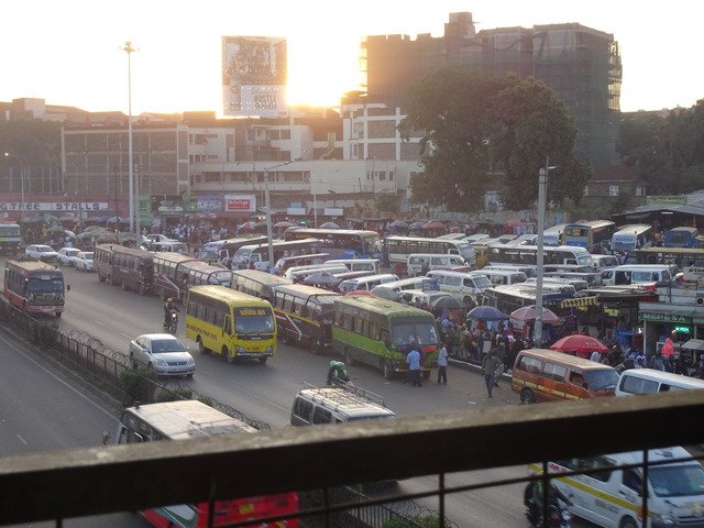 Busstation in Nairobi